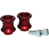 Swingarm Spools 6mm Red Yam